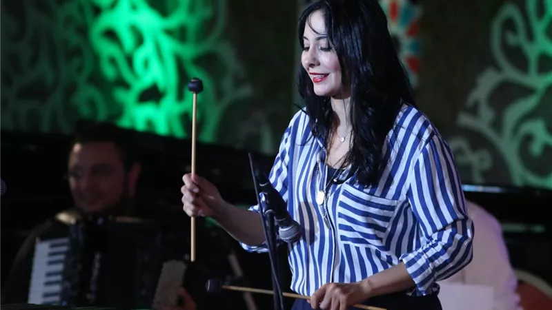 امسية موسيقية لأميرة الإيقاع باوبرا الاسكندرية