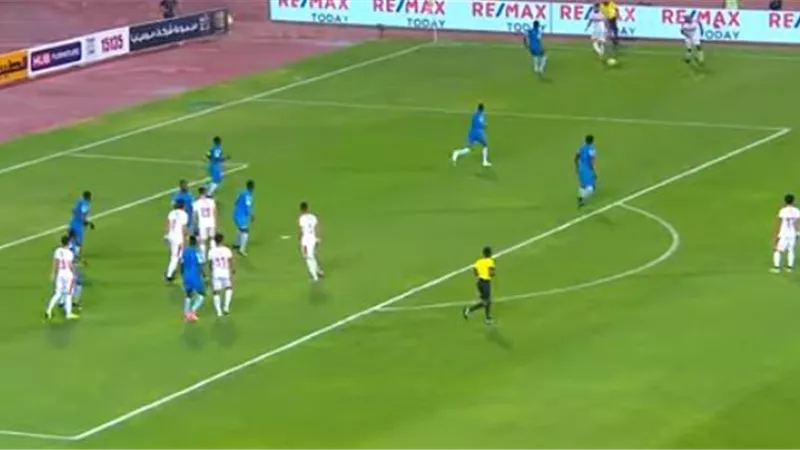 الزمالك يكتفى بـ 7 أهداف فى مرمى ديكاداها الصومالى