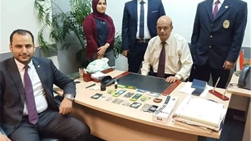 كوكتيل مخدرات مع برازيليبمطار القاهرة