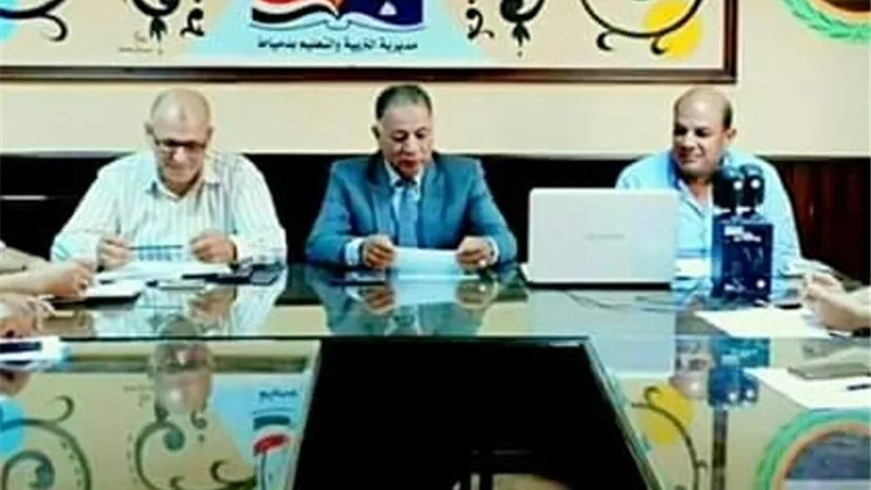 محافظ دمياط توجه بانضباط لجان الدور الثاني لشهادة الثانوية العامة