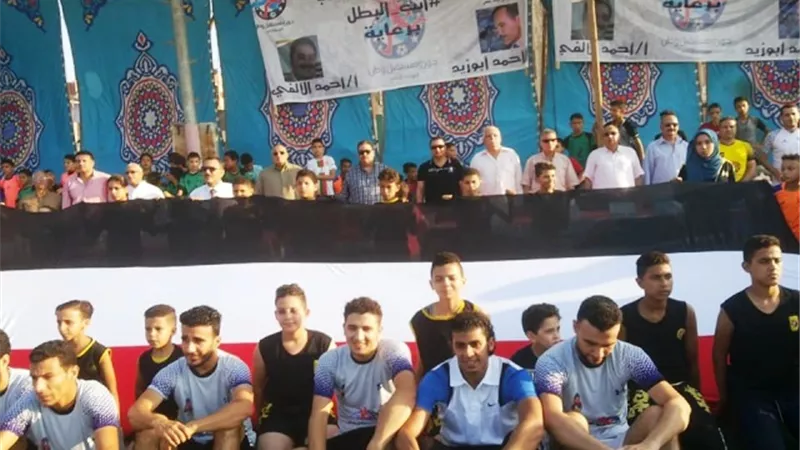 انطلاق دورى مستقبل وطن لكرة القدم فى ميت غمر بحضور قيادات الحزب.. بالصور
