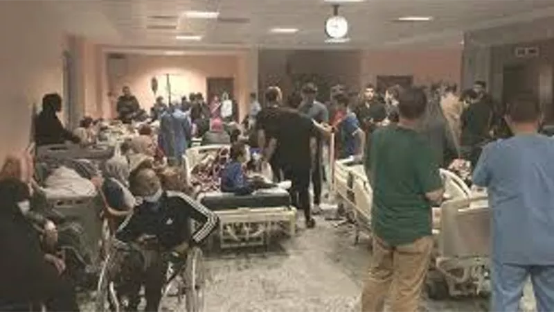 الصحة الفلسطينية:مستشفيات غزة أوقفت العمل في عدد من الأقسام