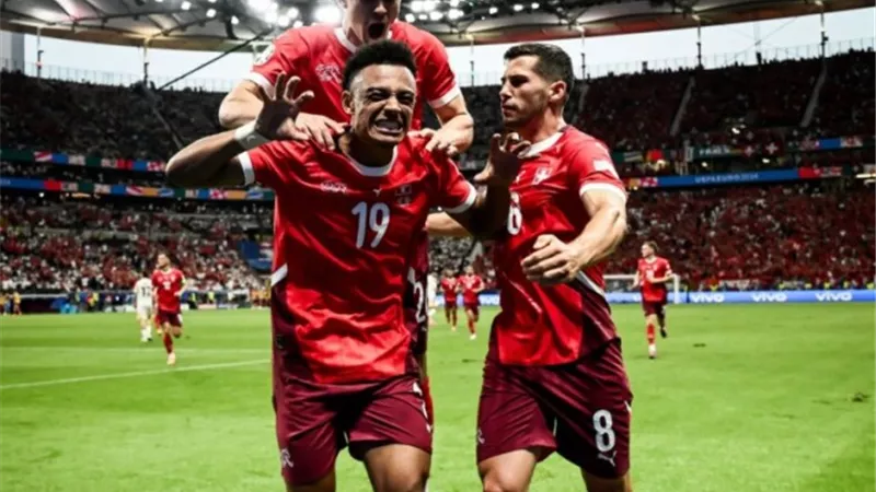 تشكيل سويسرا أمام انجلترا فى دور الـ 8 بأمم أوروبا