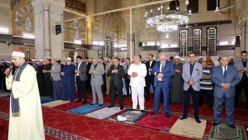 محافظ الشرقيةيشهد الإحتفال بذكرى الهجرة النبويةبمسجد الفتح