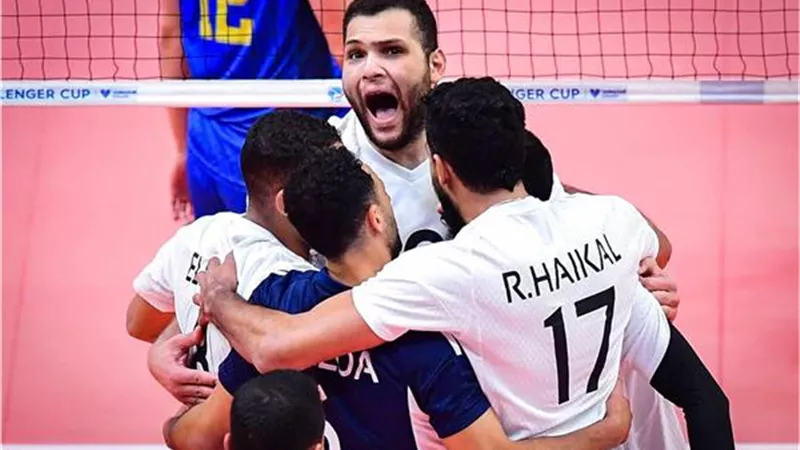 منتخب الطائرة يحصد المركز الثالث ببطولة كأس التحدي العالمي