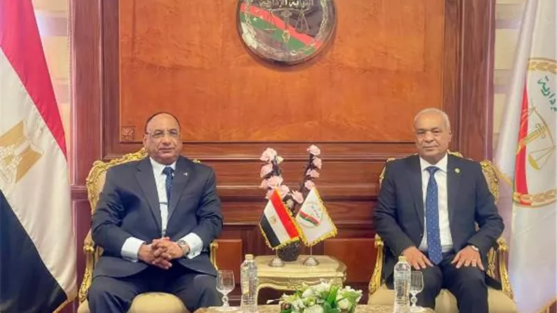رئيس النيابة الإدارية يستقبل رئيس هيئة قضايا الدولة