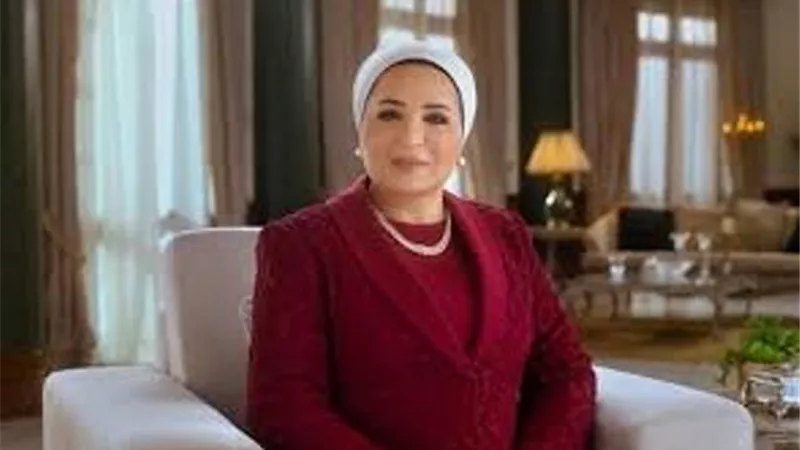 السيدة انتصار السيسي تهنئ الشعب المصري بالعام الهجري الجديد