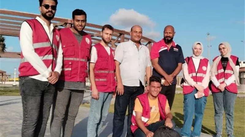 إنطلاق مبادرة الهلال الأحمر 