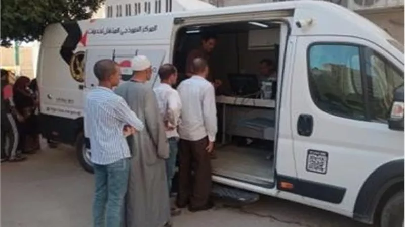 الأحوال المدنية: استخراج 8142 بطاقة رقم قومي و24731 مصدراً مميكناً