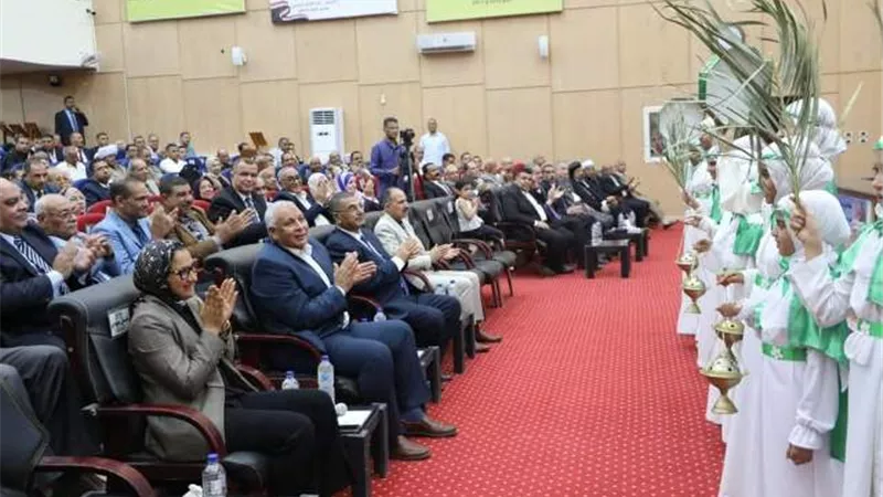 الزملوط يشهد احتفالية رأس السنة الهجرية ويشكر اهالى الوادى الجديد