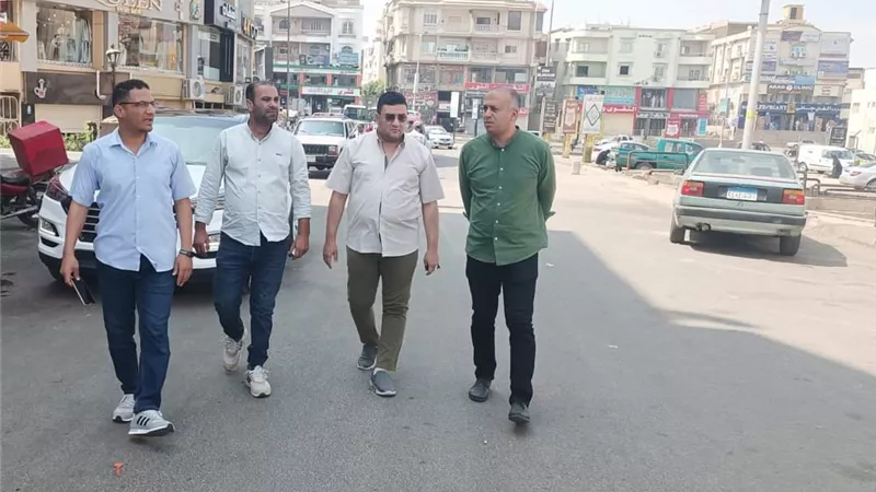 جولة تفقدية لرئيس جهاز تنمية العبور لتحسين خدمات البنية التحتية