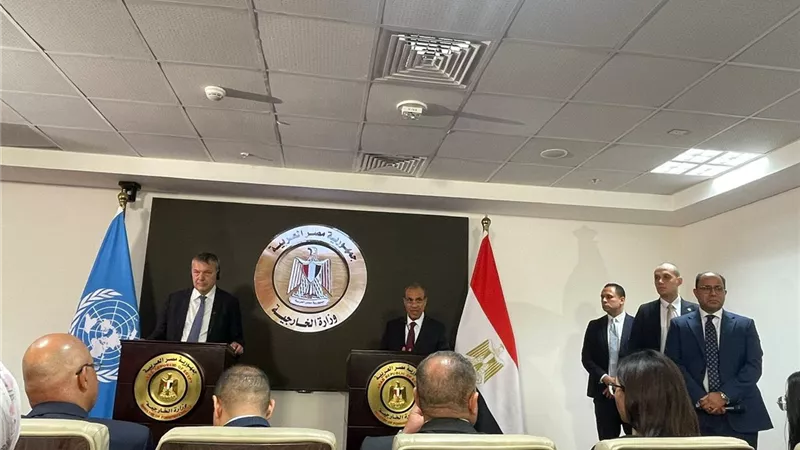 وزير الخارجية: استمرار الوضع الحالي في قطاع غزة 