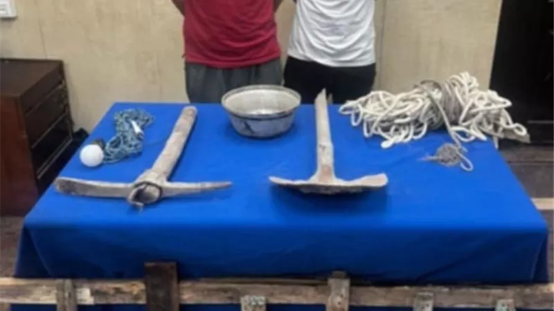 الكنز الوهمى .. تفاصيل القبض على عصابة التنقيب عن الآثار بالقاهرة