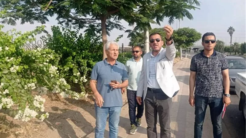 جولة ميدانية لرئيس جهاز مدينة المنيا الجديدة