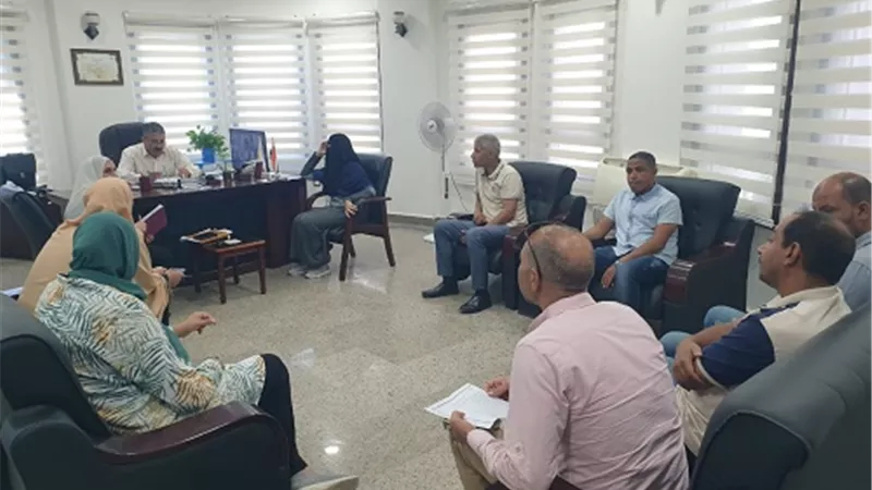 مهدي يستعرض موقف الانتهاء من ملف التصالح مع مهندسي حي جنوب