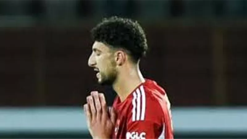 إلغاء الهدف الثالث للاهلي امام الطلائع بسبب لمسة يد