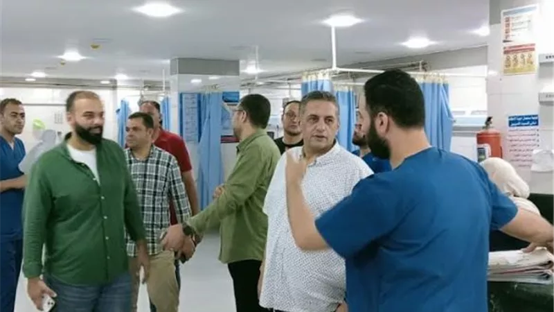 وكيل مديريه صحه كفرالشيخ يفاجئ مستشفى دسوق العام