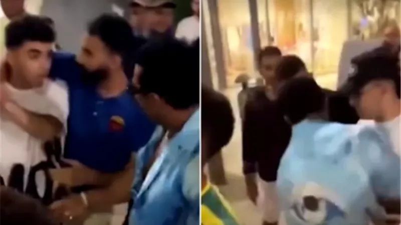 محمد رمضان يصفع معجبا فى الساحل