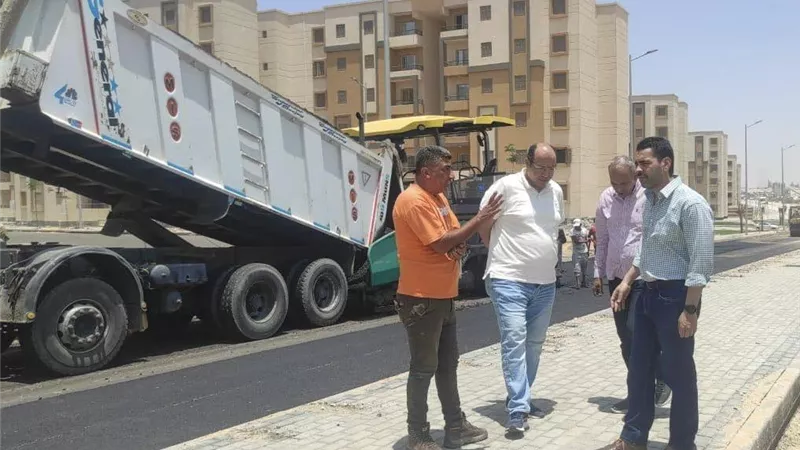 الإسكان : جولات ميدانية متواصلة لمسئولي المدن الجديدة