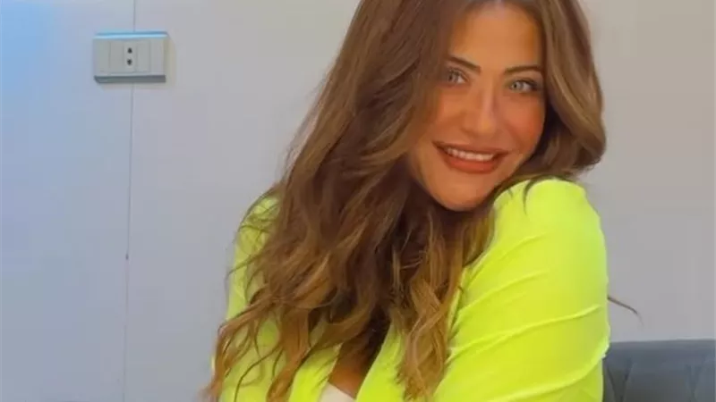 هيدى كرم تروج لمسلسلها الجديد 