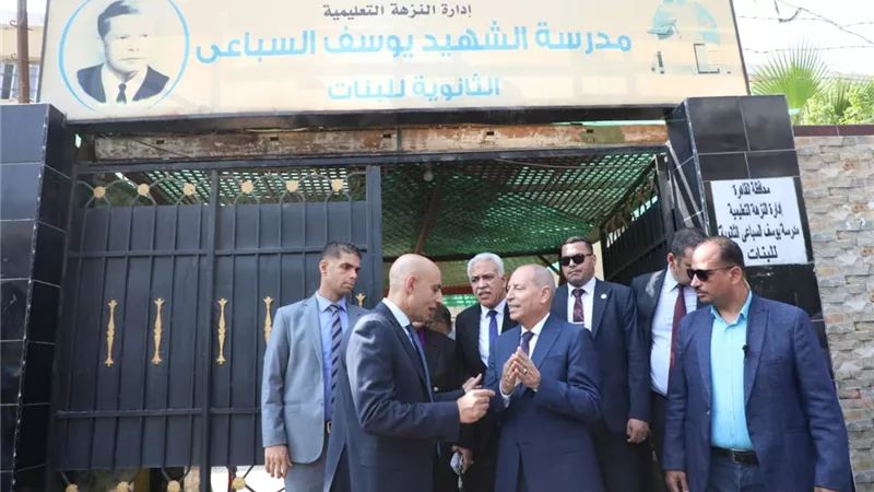 وزير التعليم ومحافظ القاهرة يتفقدان امتحانات الثانوية العامة 2024