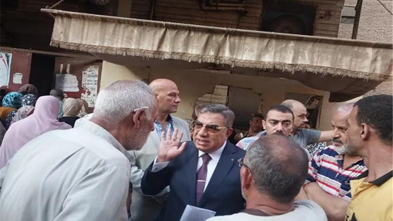 محافظ الدقهلية يتفقد مخابز بلدية وسياحية وموقف أجا العمومي