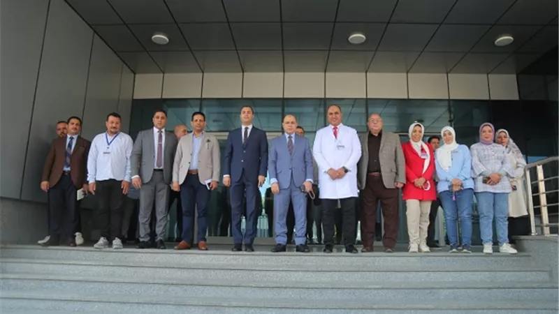 محافظ كفرالشيخ يتفقد مستشفى مركز الأورام الجديد