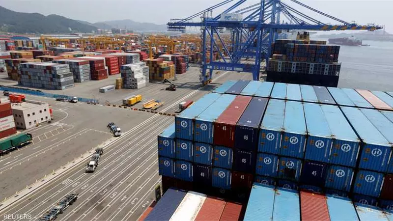 زيادة صادرات كوريا الجنوبية 33.8% خلال الأيام العشرة الأولى من يوليو