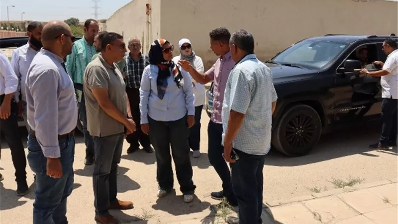 قيادات جهاز مدينة الشيخ زايد تتفقد أهم المشروعات الخدمية بالمدينة صور