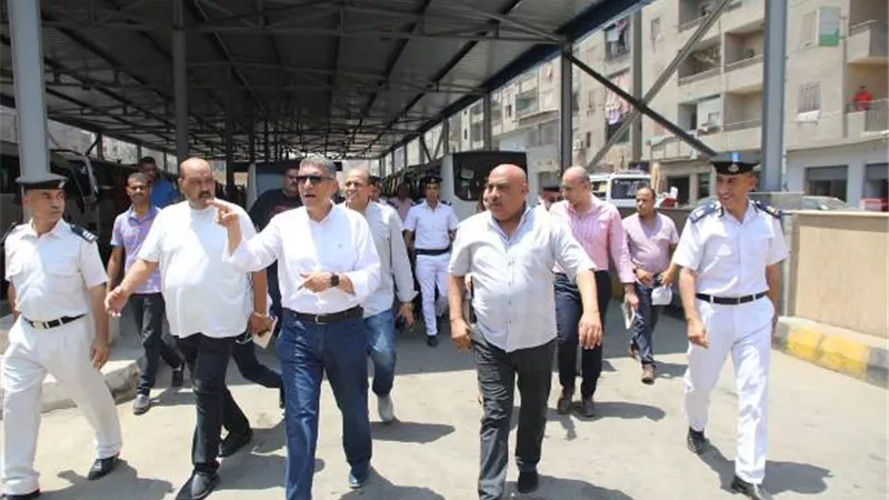 محافظ الجيزة: تشغيل موقف السرفيس الحضاري بالبوهي بامبابة