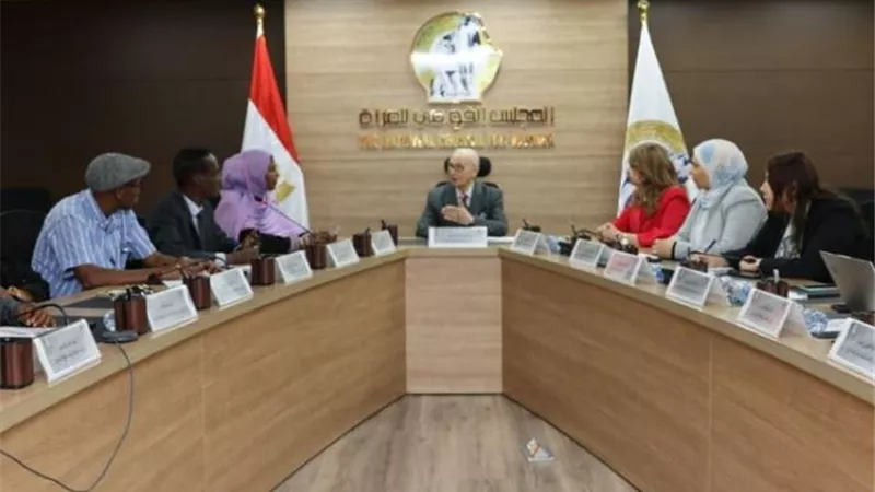 القومى للمرأة يستقبل وفدا من جمهورية جيبوتى لبحث سبل التعاون