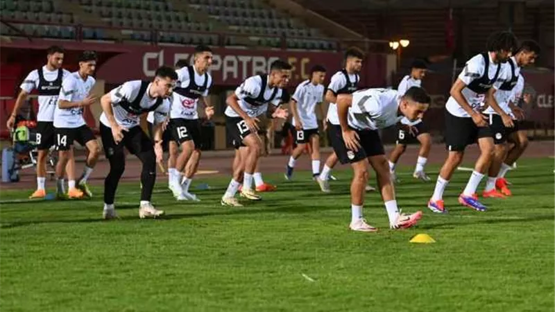 تعرف على أرقام قمصان النني وزيزو مع منتخب مصر الأولمبى