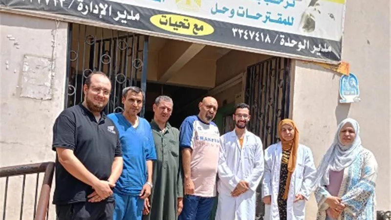 مديري الإدارات الصحية بالقليوبية يكثفون المرور على وحدات الرعاية