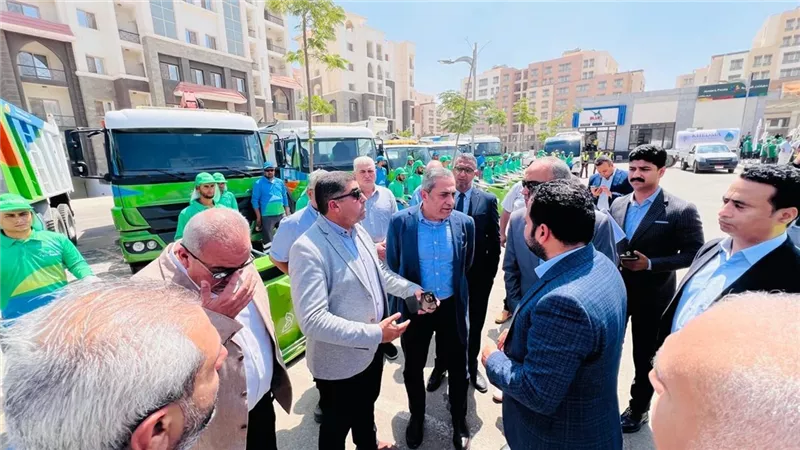 العاصمة الإدارية تطلق مشروعًا جديدًا للصيانة والنظافة.. صور
