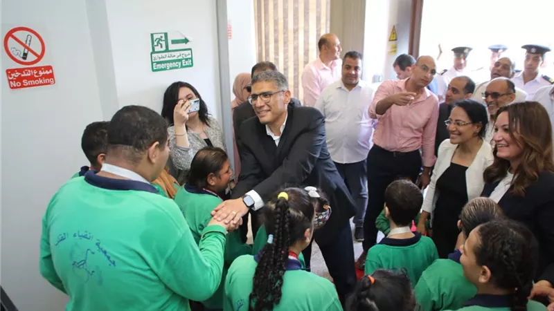 محافظ الجيزة يشارك ذوي الهمم أنشطتهم..صور