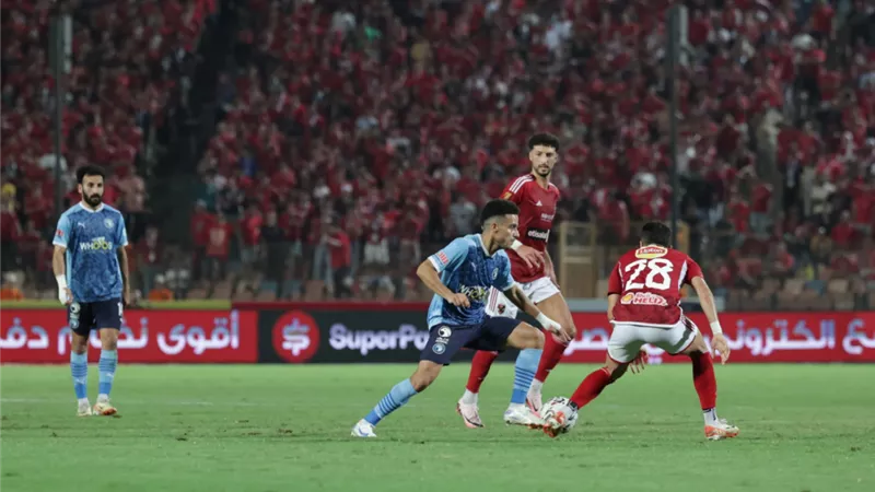 تعادل ايجابي بين الأهلي وبيراميدز في شوط اول مثير..فيديو