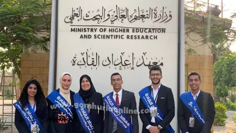 الببلاوى يشهد الحفل النهائي لمسابقة اولمبياد الشركات بالجامعة