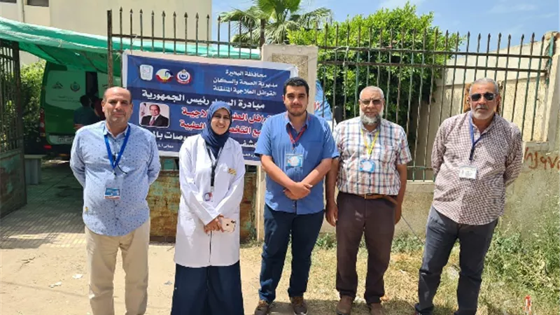 قافلة طبية مجانية بقرية نديبة فى دمنهور .. الاثنين