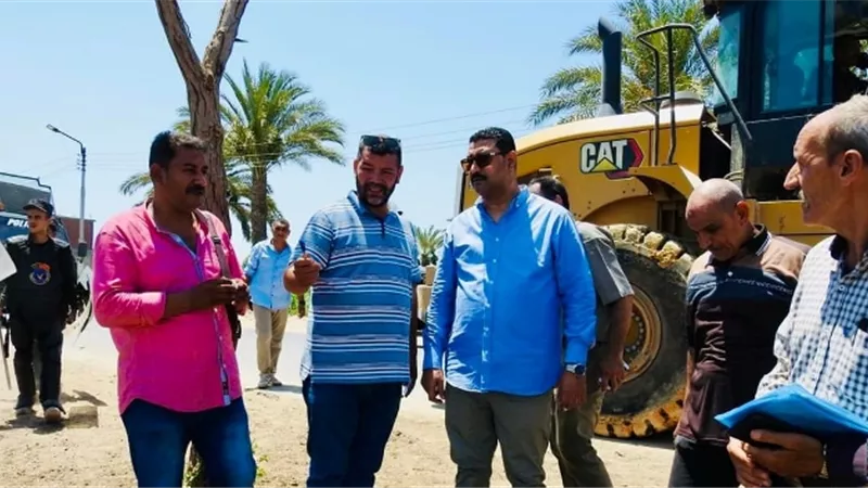 زراعة المنيا تشارك في حملة إزالة البناء المخالف بـ 4 مراكز