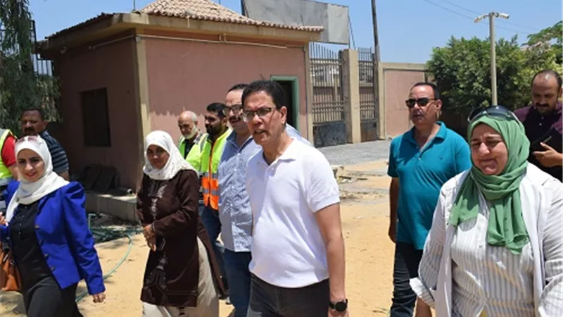 الجيزاوي يتفقد عدداً من المنشآت الجديدة بجامعة بنها.. صور