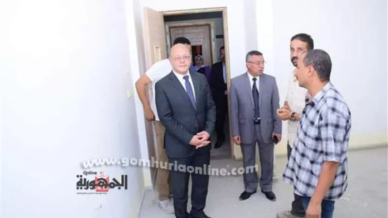 بسعه ٨٠٠ طالب..قرب الإنتهاء من مبني الإسكان الطلابي الجديد بسوهاج
