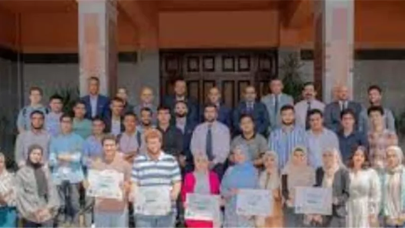 الببلاوى يشهد الحفل النهائي لمسابقة أولمبياد الشركات بالجامعة