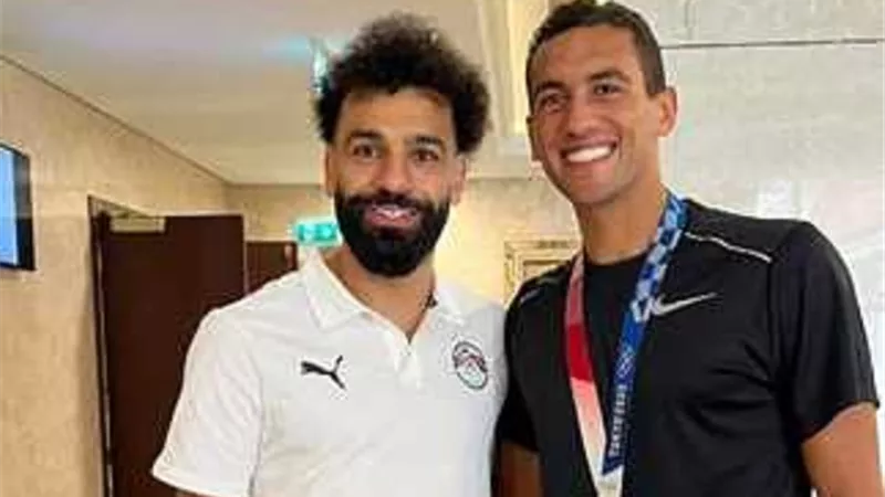 البطل الأولمبي أحمد الجندي : محمد صلاح نموذجًا يحتذى به