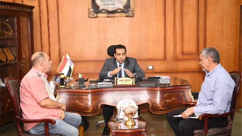 نائب المحافظ يتابع الموقف التنفيذى للمشروعات الخدمية بنقادة