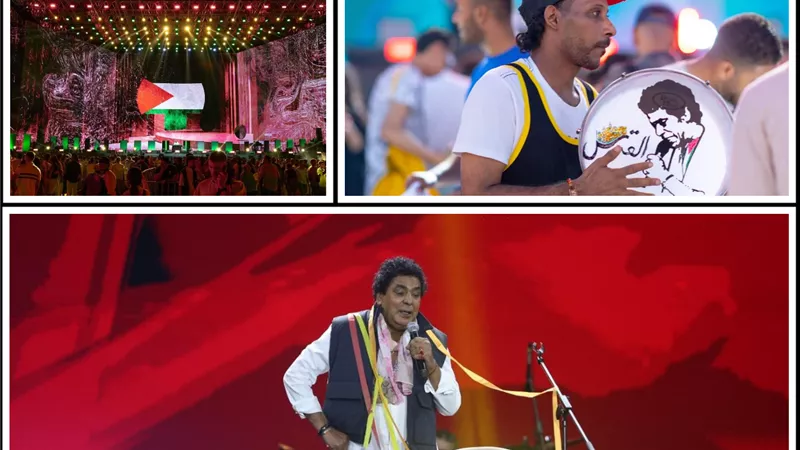 10 لقطات سيطرت علي السوشيال ميديا بأول فاعليات مهرجان العلمين