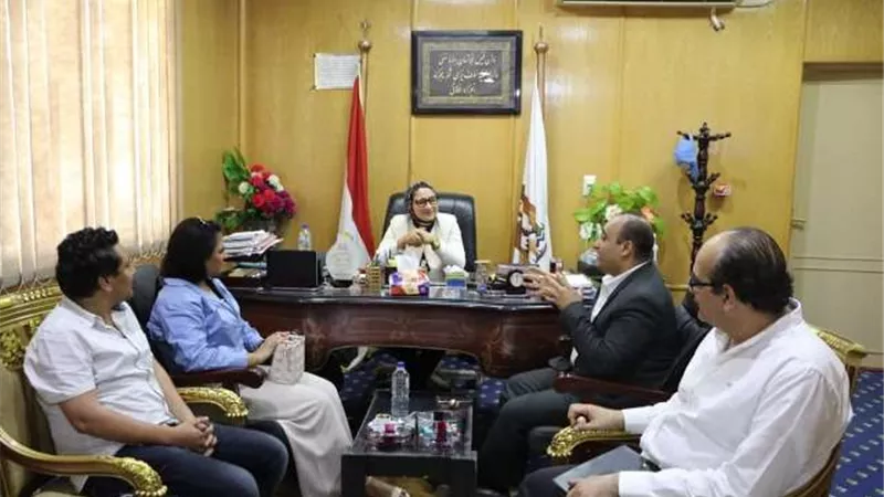 الوادى الجديد تبحث إجراءات مشروع ميّكنة صندوق استصلاح الأراضى