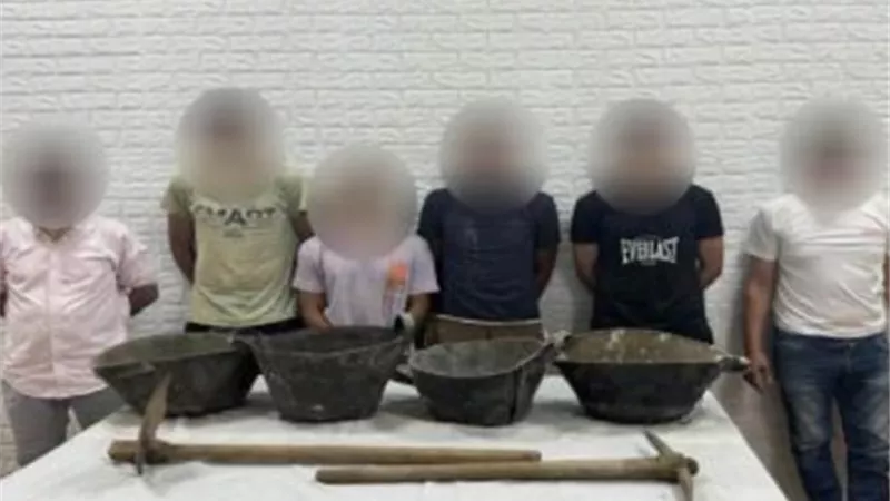 لعنة الفراعنة .. مصرع شخص وضبط 6 أثناء التنقيب عن الٱثار بالخليفة