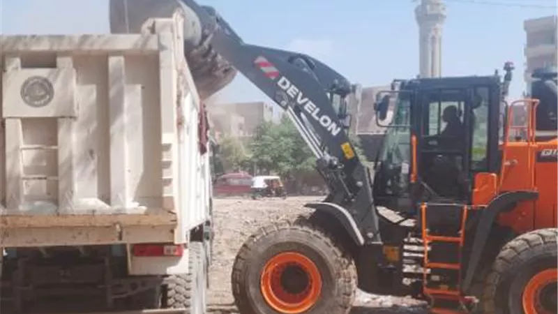 رفع ٣٠٠ طن مخلفات في حملة نظافة موسعة بأبي زعبل