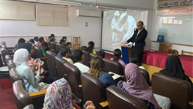 جامعة القناة تدرب طلاب مدارس الإسماعيلية