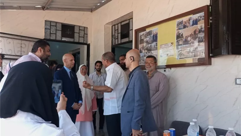 مسعود يوجه بالتشغيل التجريبي لقسم العلاج الطبيعي بهربيط